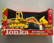Hasbro 1999 Tonka Motorized Front Loading Tractor Toy Vintage Brand New
