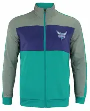 OuterStuff NBA Youth Charlotte Hornets Performance Full Zip Stripe Jacket