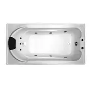 1670*855*550mm Montillo Spa Bath Tub 10 jets White Acrylic drop in Rectangle