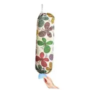 Plastic Bag Holder, Wall Mount Plastic Bag Organizer Dispenser, Butterfly