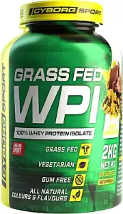 Cyborg Sport - Grass Fed WPI Choc-Honeycomb 2Kg: 100% Whey Protein Isolate - ...