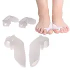 AU 2pcs Silicone Splint Big Toe Separator Overlapping Spreader Protection