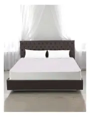 [DreamZ] Single Fully Fitted Waterproof Mattress Protector in White