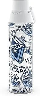 Tervis Venture Lite MLS Vancouver Whitecaps FC - All Over Made in USA Double Walled Insulated Tumbler Travel Cup Keeps Drinks Cold & Hot, 24oz Water Bottle, Classic