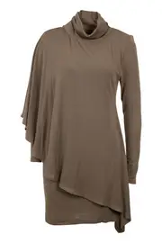 Sienna Turtle Neck Dress--MART-M7829SI