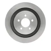 Dynamite Friction Rear Disc Brake Rotor for 15-21 Ford Mustang (600-54074)