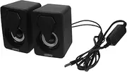 OSALADI 1 Pair Portable Computer Speaker Compact Home Music Speaker for Gaming Office Use Durable Design with Powerful Sound Random Style