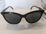 Foster Grant Black Womens TruPolar Polarized Sunglasses 100% UVA/UVB