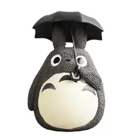 在飛比找蝦皮購物優惠-龍貓totoro公仔存錢筒 雨傘款 龍貓 宮崎駿 吉卜力 公