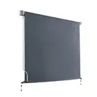 Instahut Outdoor Roller Blinds Roll Down Shade Retractable Window Blind 2.1X2.5M
