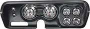 Auto Meter 7030 Gauge Kit (6 Pc, Bbody/Chrgr/GTX/Rdrunr/Sat 71-74, Tach/Mph/Fuel/Oilp/Wtmp/Volt, American Muscle)