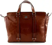 [The Bridge] Fabio Briefcase Marrone/Rutenio, Coffee bean, Coffee Bean