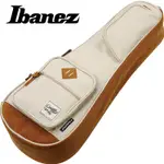 日本 IBANEZ POWERPAD 15MM厚 烏克麗麗袋 烏克麗麗背袋 烏克麗麗琴袋 23吋 米白色