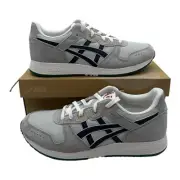 Asics Lyte Classic Shoes Men's Size 10.5 Glacier Grey/Peacoat Suede Sneakers
