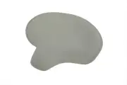 Corbin Gentry White Leather Deluxe Solo Seat fits Harley Davidson