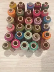 10 piece Polyester Sewing Thread Hand Stitching 200 Yard Each Spool