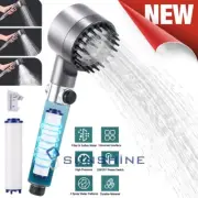 Cabezal de ducha de alta presión con filtro portátil, grifo de lluvia, 3 modos
