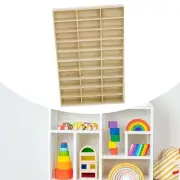 Toys Storage Stand Shelf Model Car Display Case for Doll Diecast Car Counter