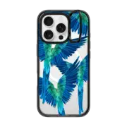 iPhone 16 Pro Impact Ring Stand Case MagSafe Compatible Paradise parrots
