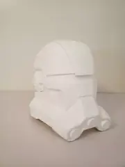 Star Wars Bad Batch Echo Clone Trooper Helmet DIY Raw Cast Cosplay