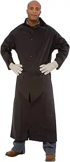 Cordova Safety Products Renegade Safety Raincoat with Detachable Hood - 2Piece - 60" - x -Large- Black