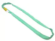Poly Green 4 ft Endless Round Sling Recovery Axle Strap, Wrecker, Crane, Loop