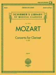 Mozart Wolfgang Amadeus Mozart Concerto for Clarinet K. 622 NEW 050497576