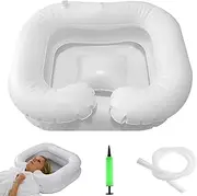 Hair Washing Basin, Inflatable Shampoo Basin, Portable Shampoo Bowl for The Elderly, Disabled, Pregnant Woman, Bedridden and Handicapped