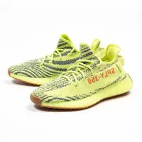 在飛比找ETMall東森購物網優惠-ADIDAS Yeezy Boost 350 V2 螢光黃 