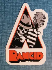 4" Music STICKER ~ RANCID: Berkeley, CALIFORNIA Punk - Clockwork Orange Style