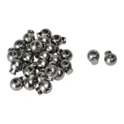 25pcs Plastic Cord Lock Stopper Spring Fastener Organizer