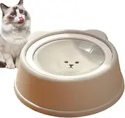 Dog Water Bowl | Dog Bowl No Tip Dish Slow Water Feeder | Portable Slow Drinking Bowl, Non-Slip Feeding Container for Dogs Cats, Pet Supplies