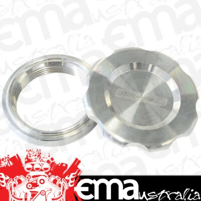 Aeroflow AF465-24 1.5" Alum Weld Bung & Cap Low Profile Female Weld-On