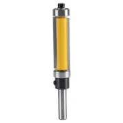 Flush Trim Router Bit With Top And Bottom Bearing 1‑1/2inch H * 1/4inch