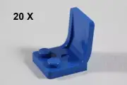 LEGO® Blue Minifigure Utensil Seat / Chair 2 x 2 [20 Pieces] ID 4079b ...