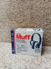 Howard Leight Folding Ear Muffs 28 Decibels Blue New In Box