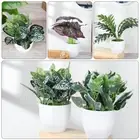 Fake Greenery Artificial Plants Bonsai Green Foliage Simulation Flowers Potted