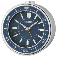 在飛比找ETMall東森購物網優惠-SEIKO 精工 水鬼潛水錶造型貪睡鬧鐘/藍/QHE184L