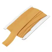 1 Inch Double Fold Bias Tape Cotton Bias Tape(Dark Yellow 12 Yards)