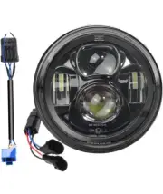 For 2014-24 Street Glide Headlight - Upgraded "Z-Shaped" Beam Pattern Anti-glare