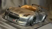 Tamiya 1/10 RC Body Nissan GT-R R35 GT3 Wide Fender Drift Car Shell Painted