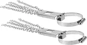 GARVALON 2pcs Car Grounding Strap Static Ground Wire for Vehicle Durable Exhaust Ground Strap Designed to Prevent Static Electricity Buildup Efficient for Cars and Suvs