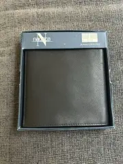 Nautica Wallet Billfold Hipfold Men Cordovan Leather Credit Card ID Bi-Fold New