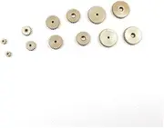 0.2M Spur Gear 10/20/30/40 tooth DIY Model Plastic Cylindrical Gear Parts(10 Teeth-1mm-T2)