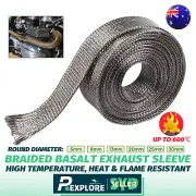 Heat Shield Hose Wrap Sleeve Titanium Spark Plug Boot Protector Scalding Prevent