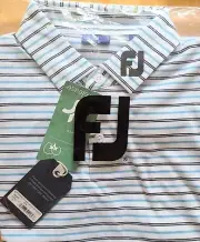 FJ FootJoy NEW w/tag Athletic Fit mens S small Jersey Short Sleeve Golf Shirt