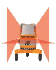 Nedo X-Liner 3 Beam Line Laser (Self Leveling)