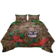 Honorable Lion the King of Peace Coverlet