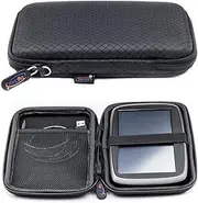 [Digicharge] Slim Hard Carry Case for Tomtom Go Basic 6" Essential 6 Inch 6200 6250 6100 Go 620 610 Start Via 62 Go Camper GO 61 Go Professional Trucker 6000 Tom Tom BV Go Basic 6 Inch with Hand Strap