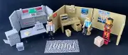 VTG THE CUBES ACCOUTREMENTS OFFICE SET 1 & 6 SAM SHIPPING TOY FIGURE BEARBRICK